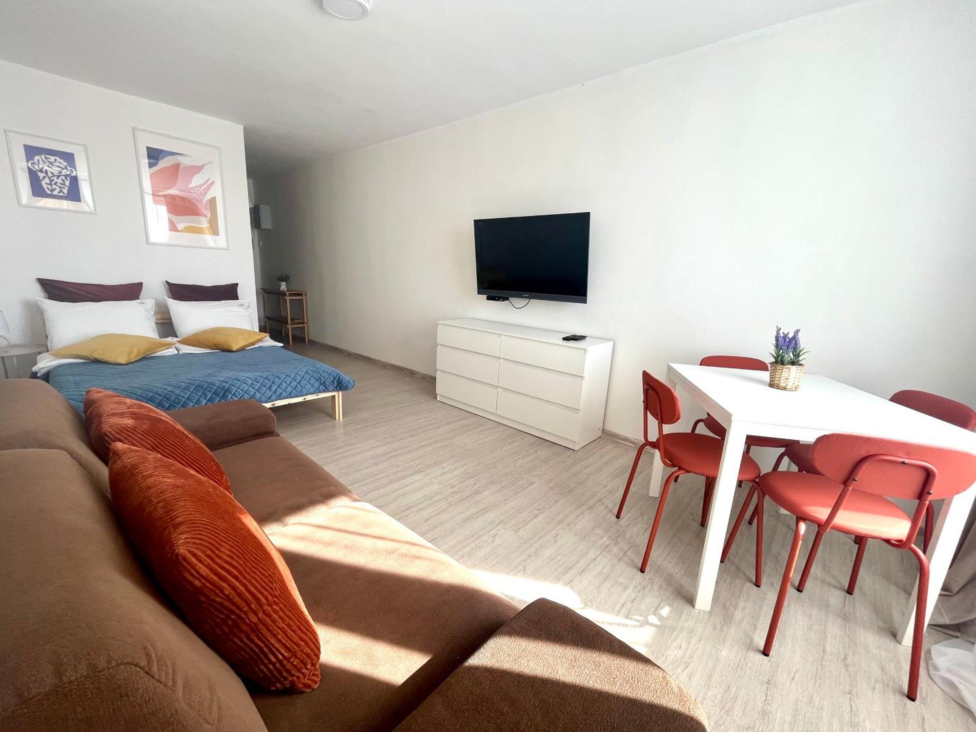 Agapella Apartamenty- Studio Arena Gdaňsk Exteriér fotografie